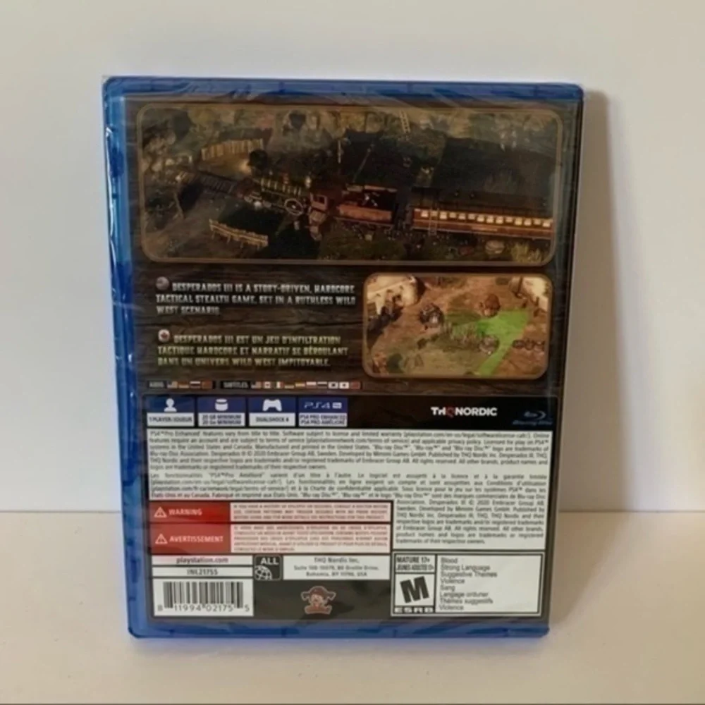 NIP. PS4 Desperados 3 Video Game